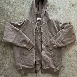 Casual Taupe Hoodie